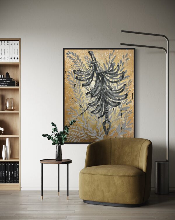 Plátanos Dorados (36”x48”) - Image 2
