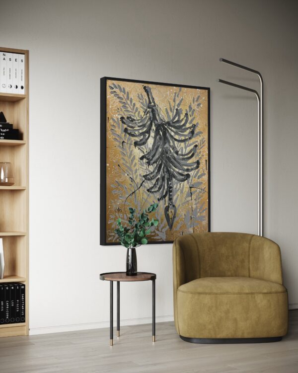 Plátanos Dorados (36”x48”) - Image 3