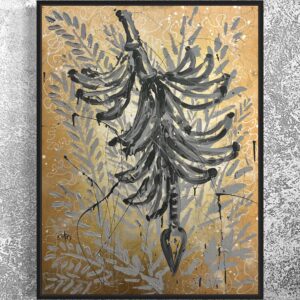 Plátanos Dorados (36”x48”)